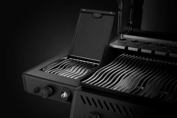 Grill gazowy Napoleon PHANTOM Freestyle 425 z palnikiem bocznym Sizzle Zone, Czarny Mat